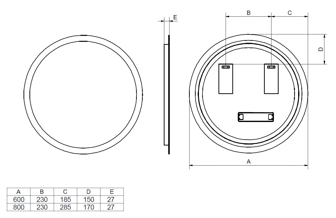 Lustro LED bez ramy - VENUS 60CM RYSUNEK TECHNICZNY_TECHNICAL DRAWING.JPG