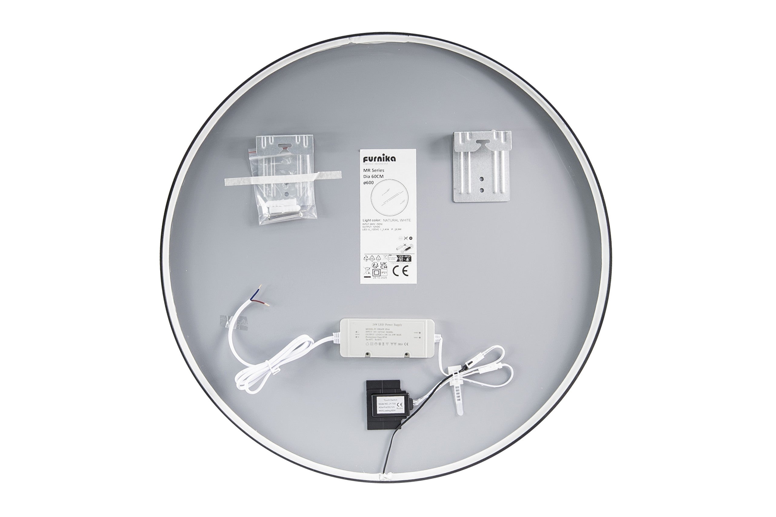 Lustro LED w ramie - SIRIUS LU LED 80 D.jpg