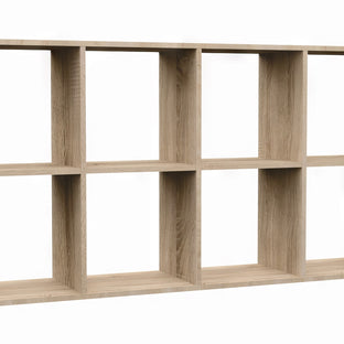 REGAŁ KOMOROWY SZAFKA MALAX 2X4 DĄB SONOMA