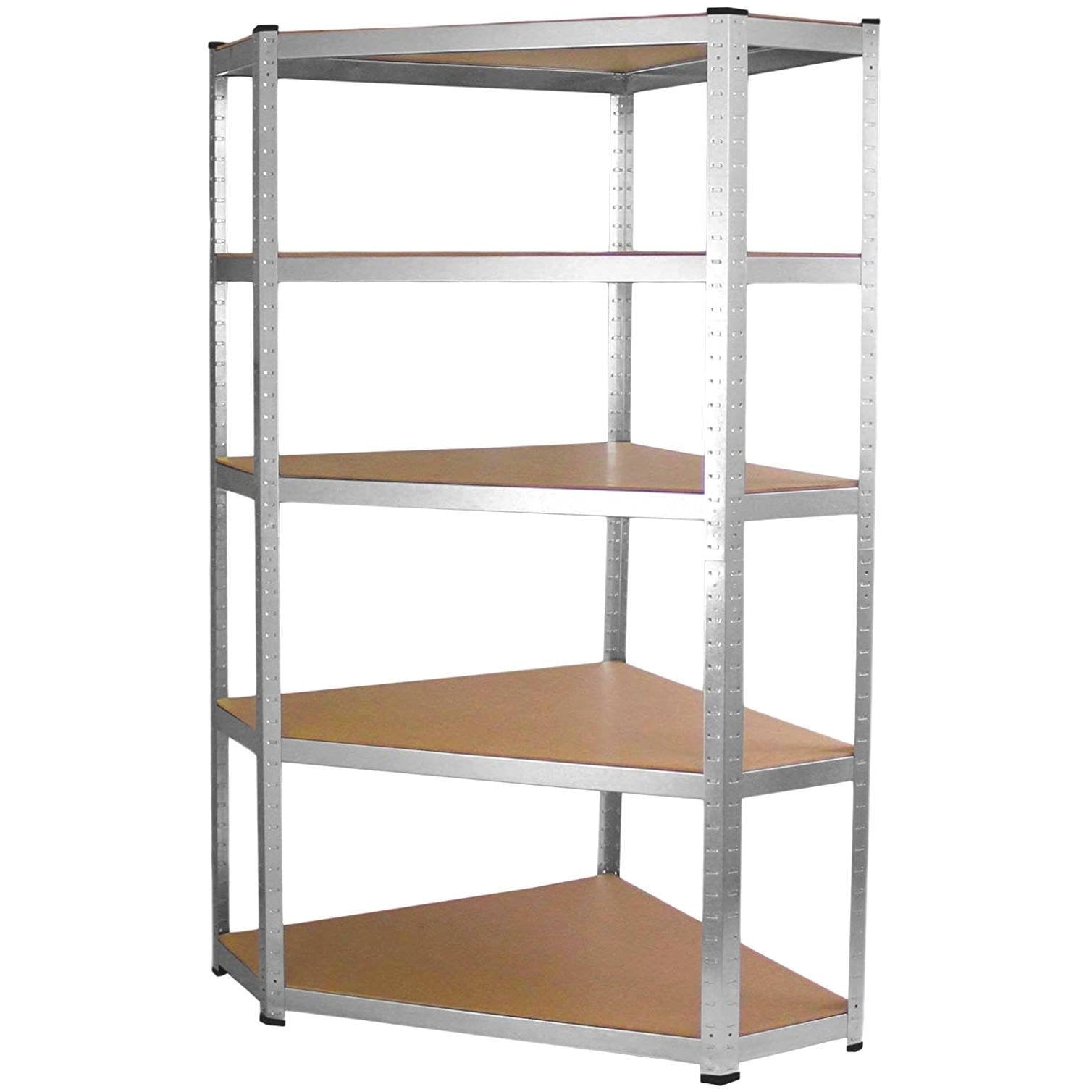REGAŁ MAGAZYNOWY NAROŻNY METALOWY GC9030 MDF 875KG