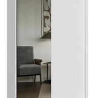 SZAFA PRZESUWNA IGA 120 CM 1 LUSTRO BIEL MAT
