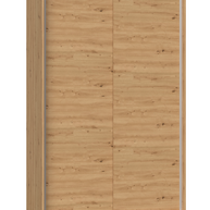 SZAFA PRZESUWNA IGA 120 CM DRZWI PRZESUWNE PÓŁKI DĄB ARTISAN