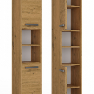 SZAFKA ŁAZIENKOWA REGAŁ SŁUPEK S30 DĄB ARTISAN