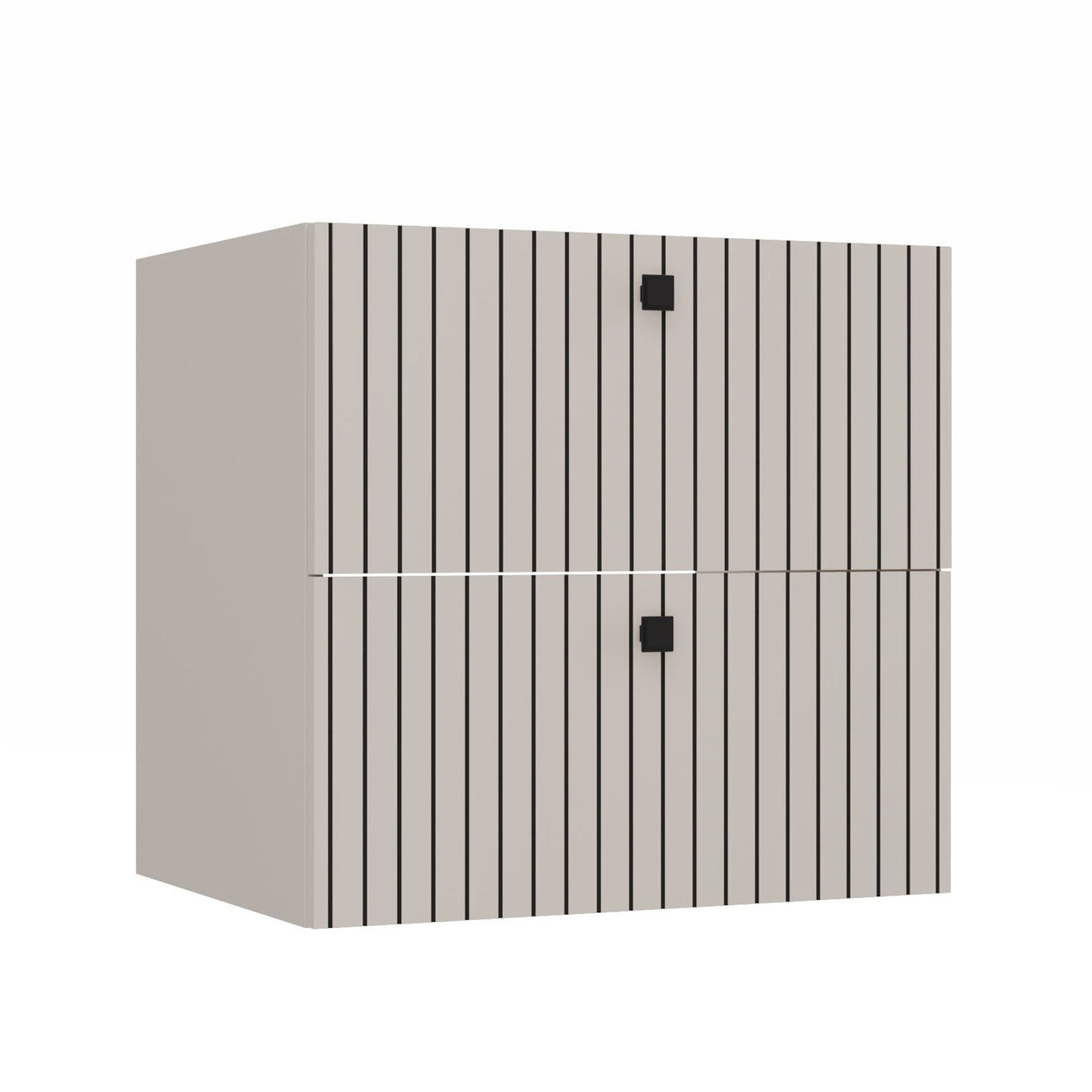 SZAFKA POD UMYWALKĘ TIGO 60 2S KASZMIR RYFLOWANY FRONT