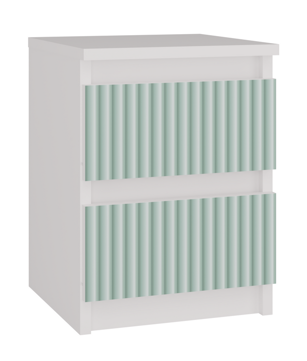 SZAFKA NOCNA MALWA M2 ARTESO - MIĘTOWY / ZIELONY