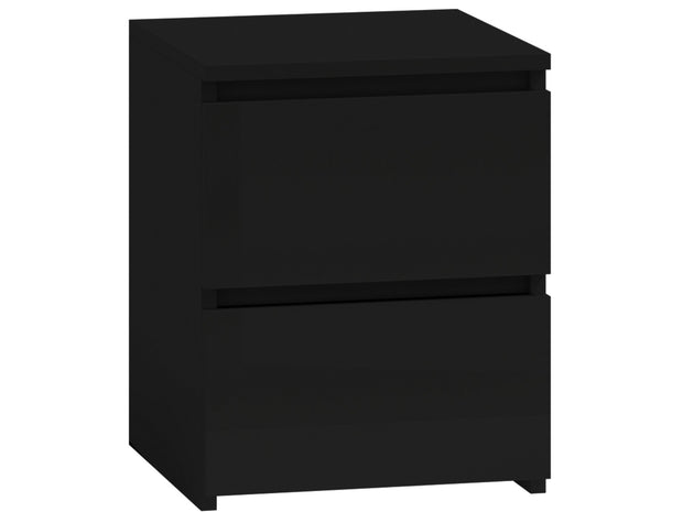 SZAFKA NOCNA MALWA M2 - CZERŃ