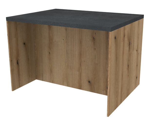 WYSPA KUCHENNA VARIO123,5x94x86 DĄB EVOKE DISTRICT DARK